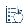 An image with a health checkup and apple describing the impact a wellness plan can have on a Connecituct professional services business insurance program. 